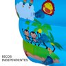 Piscina Inflável Infantil Retangular Suplayer Family Funpool Azul 170 Litros - 7