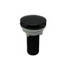 Válvula Pia Click Banheiro Cuba Escoamento 7/8 Preto Fosco - 1