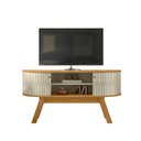 Ver imagem 3 de Rack para TV até 55 Polegadas MDF 136cm Curvo Atlanta Marrom
