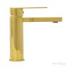 Torneira Misturador Monocomando Dourada Bancada Mesa Lavatório Banheiro Água Quente Fria Cuba Gold - 3