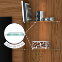 Ver imagem 7 de Estante para TV até 55 Polegadas 180cm 1 Porta 4 Prateleiras Alan