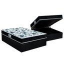 Ver imagem 1 de Cama Box Baú Casal: Colchão Espuma Probel D28 / EP ProDormir Advanced Tech1000 + Base CRC Suede Blac