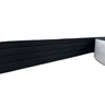 Moldura Roda Meio Ripado Eva Adesivo Lua 5cmx5mm 5 Metros - Preto - 2