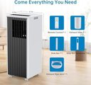 Ver imagem 2 de Takywep Ar-condicionado Portátil 8.000 Btu 3 em 1 Branco/preto