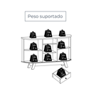 Ver imagem 7 de Buffet Aparador Balcão 2 Portas Curvo 1 Gaveta Monza Marrom/Cumaru/Opala