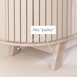 Buffet para Sala de Estar Monaco Traz Sofisticação e Funcionalidade À Sala de Estar. - 9