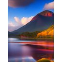 Ver imagem 3 de Quadro Decorativo Tela Canvas Paisagens Ref:qbpa17 Lojall 120 X 80 Cm Borda Infinita