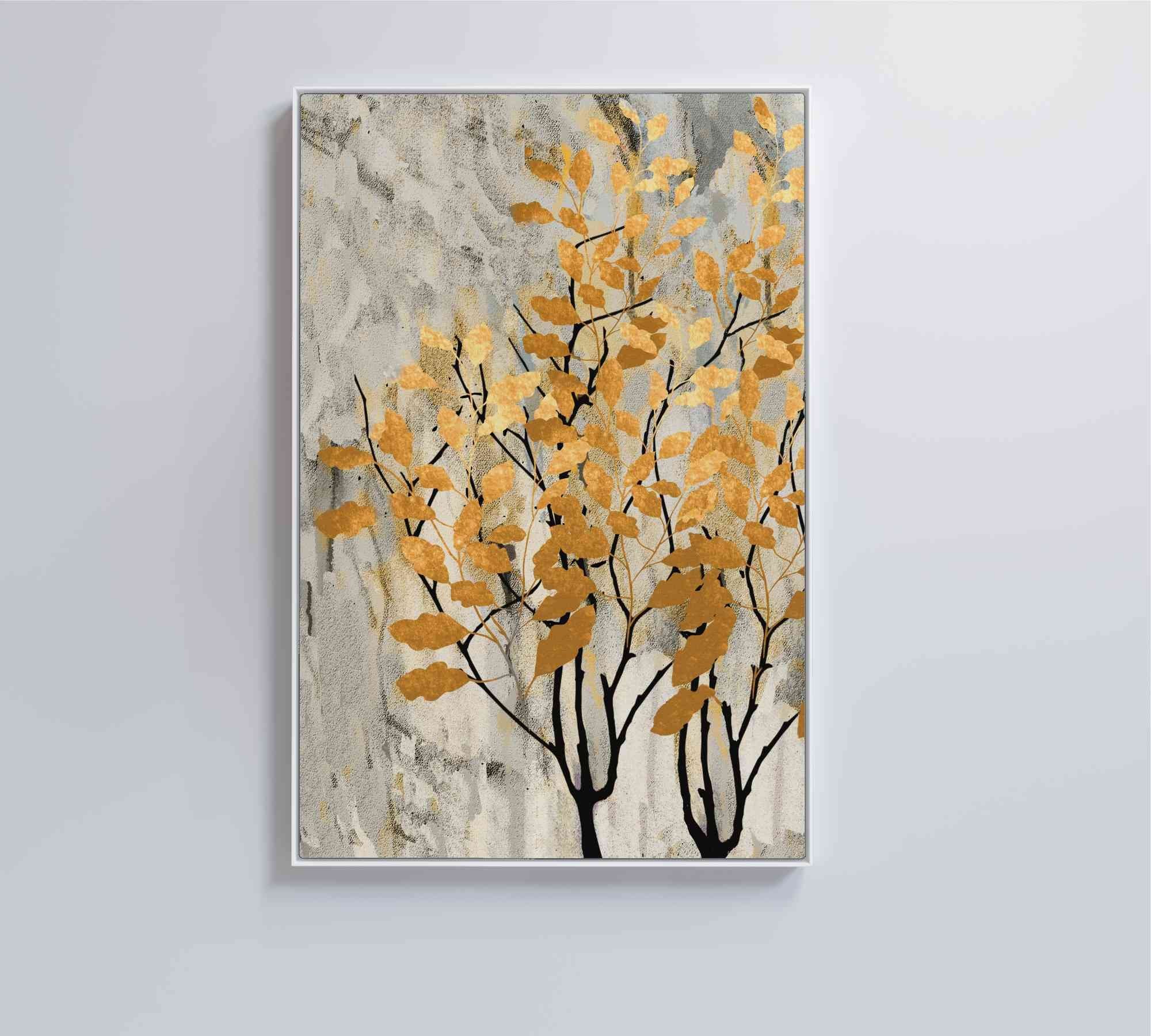 Quadro Pintura Óleo Folhas no Outono Decor&Quadros ARTE022 - 11