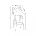 Ver imagem 5 de Kit com 2 Banquetas para Cozinha Milão