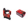 Kit Grampeador e Pinador À Bateria Te-cn 18 Li-solo Einhell com Bateria Power X-change 18v 4-6ah - 1