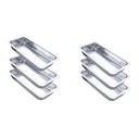 Ver imagem 1 de Kit 6 Formas Assadeira Pão Caseiro Gelo e Bolo Inglês N°3