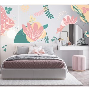 Adesivo de Parede Rosedall para Salas, Quartos e outros ambientes Adesivos Primeiro Quarto