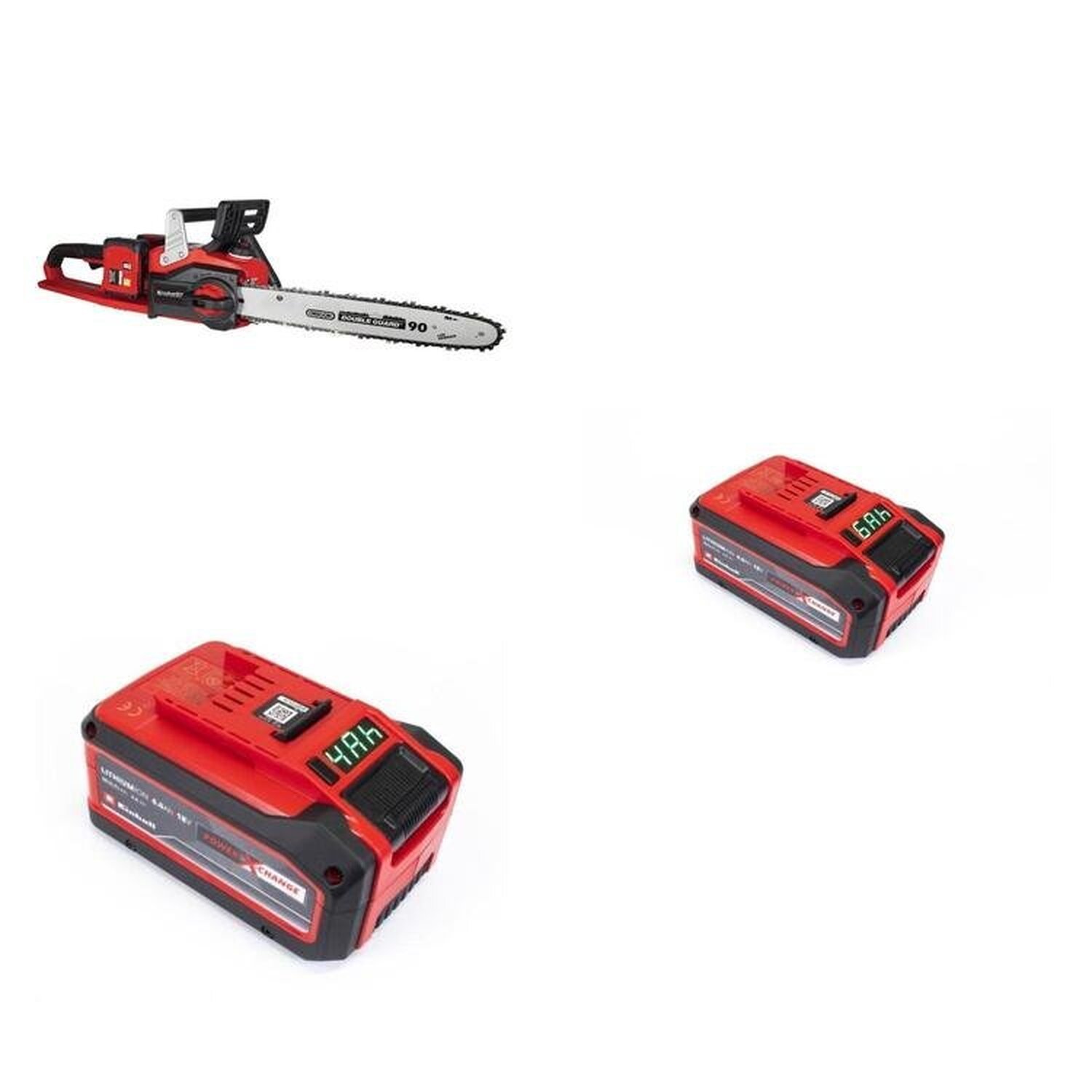 Kit Motosserra (serra de Corrente)a Bat Ge-lc3635 Li Sl com Bateria Power X-change 18v 4-6ah Multi-a