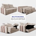 Ver imagem 5 de Sofá Baú sem Caixa Retrátil 1,60m Softgel Petit Boucle Cama Inbox