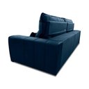 Ver imagem 6 de Sofá Retrátil Reclinável Patagônia 2,30m Suede Velut Azul Marinho Molas no Assento - King House