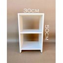 Ver imagem 5 de Expositor C/ Prateleira em Mdp Quarto Infantil Organiza Brinquedos Technox Branco