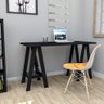 Mesa Escrivaninha Cavalete Pop Appunto Preto - 2