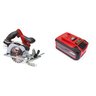 Kit Serra Circular Te-cs 18/165-1 Li - Solo com Bateria Power X-change 18v 4-6ah Multi-ah Pxc Plus - 1