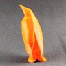 Pinguim Decorativo - 15 Cm De Altura - Toque 3D: Laranja - 2