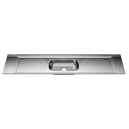 Pia para Cozinha Monobloco Inox 180x53cm Forminox - 3