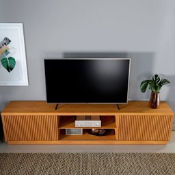 Rack Valencia 2 Portas para Tv 70'' 2,20cm - 5 Rack Valencia 2 Portas para Tv 70'' 2,20cm - 5
