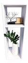 Ver imagem 3 de Mesa de Cabeceira Estreita Madeira Decoração Estilo Technox Branco