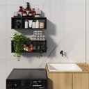 Ver imagem 5 de Mesa de Cabeceira Estreita Madeira Decoração Estilo Technox Branco