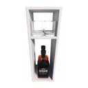 Ver imagem 2 de Mesa de Cabeceira Estreita Madeira Decoração Estilo Technox Branco