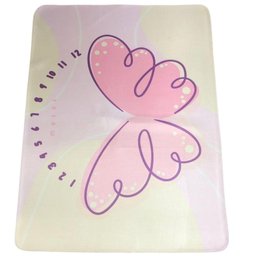 Tapete Infantil 95x130 Mesversário Rosa - 1