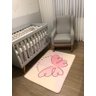 Tapete Infantil 95x130 Mesversário Rosa - 3