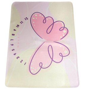 Tapete Infantil 95x130 Mesversário Rosa