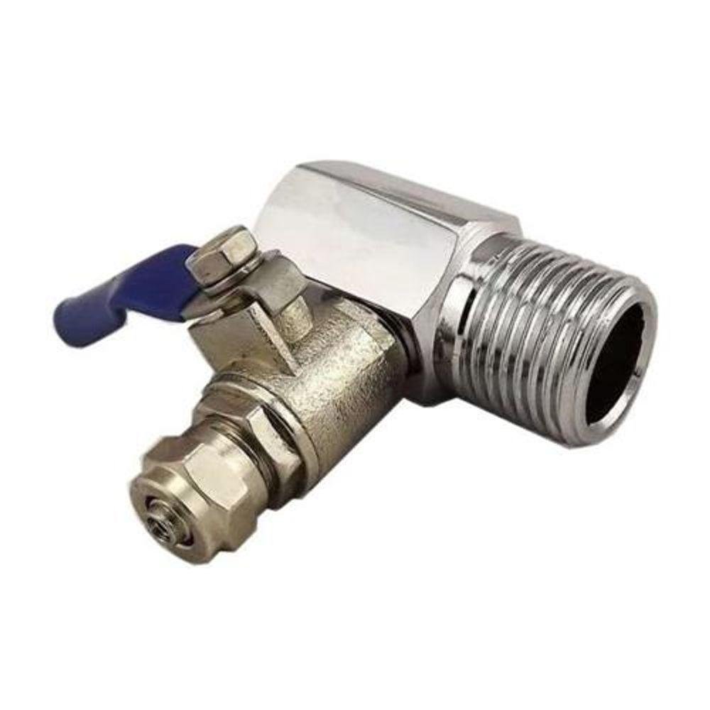Registro Torneira Purificador Electrolux Conexão Rosca de 1/2 para Mangueira de 1/4 Compatível - 1