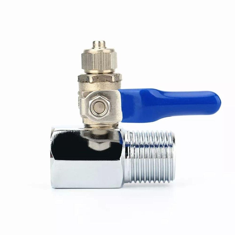 Registro Torneira Purificador Electrolux Conexão Rosca de 1/2 para Mangueira de 1/4 Compatível - 3