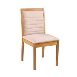 Conjunto de 2 Cadeiras Arka - Madeira Maciça Encosto com Bordas de Madeira - Távoli Decor - 3