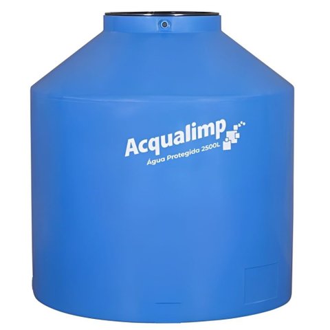Caixa D'água de 2500 Litros em Polietileno Água Protegida - 701223 - Acqualimp Caixa Agua 2500l Prot