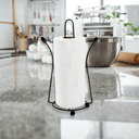 Ver imagem 3 de Porta Papel Toalha de Mesa Bancada Preto Suporte Rolo Aço Aramado Cozinha Organize Utimil