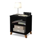 Ver imagem 3 de Mesa de Cabeceira 2 Nichos Preto
