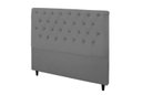 Ver imagem 1 de Cabeceira Embaixatriz Plus Queen 1600mm Linho Chumbo - Simbal