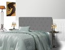 Ver imagem 3 de Cabeceira Embaixatriz Plus Queen 1600mm Linho Chumbo - Simbal