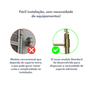 Ver imagem 3 de Torneira Gourmet Dourada Parede Cozinha Água Fria