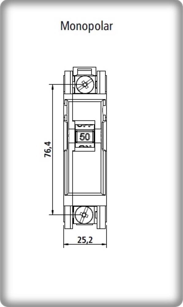 Kit 12 Disjuntor Din 1p Unipolar 16a Curva C 3ka Soprano - 5