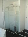 Ver imagem 3 de Película Jateada Para Vidro Box Vitrine Janela Vinil Adesico Lavável Autocolante 2x1mt