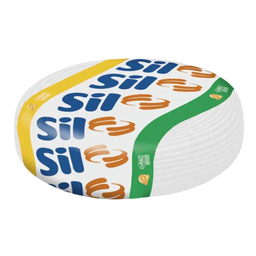 Fio Cabo Flex Sil 6mm Rolo Branco 100m - 1