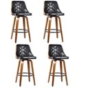 Ver imagem 1 de Kit com 4 Banquetas para Cozinha Milão Preto