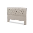 Ver imagem 1 de Cabeceira Cama Box Estofada Madeira Queen Size Madri:bege