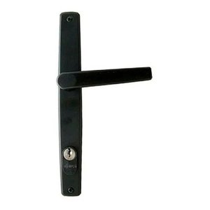 Fechadura Serralheiro Perfil Estreito Externa F-2400 Afp Preta 22mm Aliança