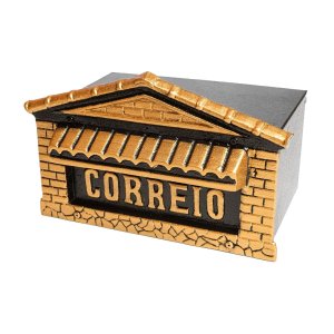 Caixa de Correio para Cartas Colonial Detras 20x25x12cm