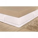 Ver imagem 1 de Saia para Cama Box Solteiro Juliana - Branco