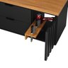 Conjunto para Banheiro Completo Montado 100% Mdf com Gabinete e Armário Espelheira Bianca 90cm   - 4