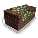 Ver imagem 2 de Conjunto Bora Bora - 1 Sofá 2 Lugares + 2 Poltronas + 1 Mesa de Centro - Zanzibar